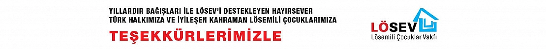 Lösev'den Teşekkür Mejajı