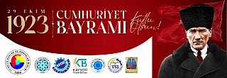 29 Ekim 1923 Cumhuriyet Bayramı kutlu olsun!