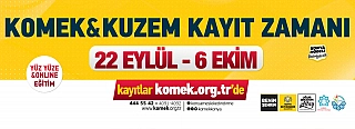 KOMEK KUZEM KAYIT