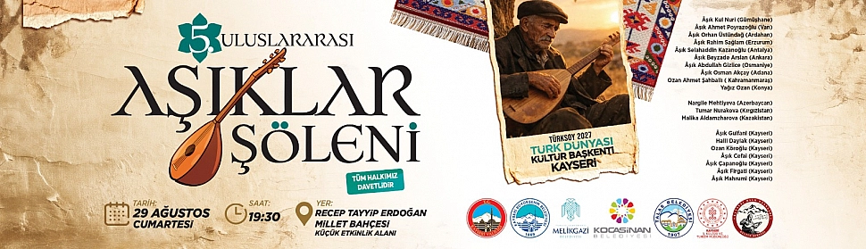 5. ULUSLARARASI ÂŞIKLAR ŞÖLENİ