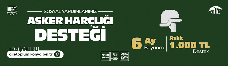 asker desteği büyükşehir