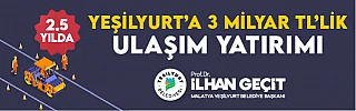 Yeşilyurt Belediyesi Banner